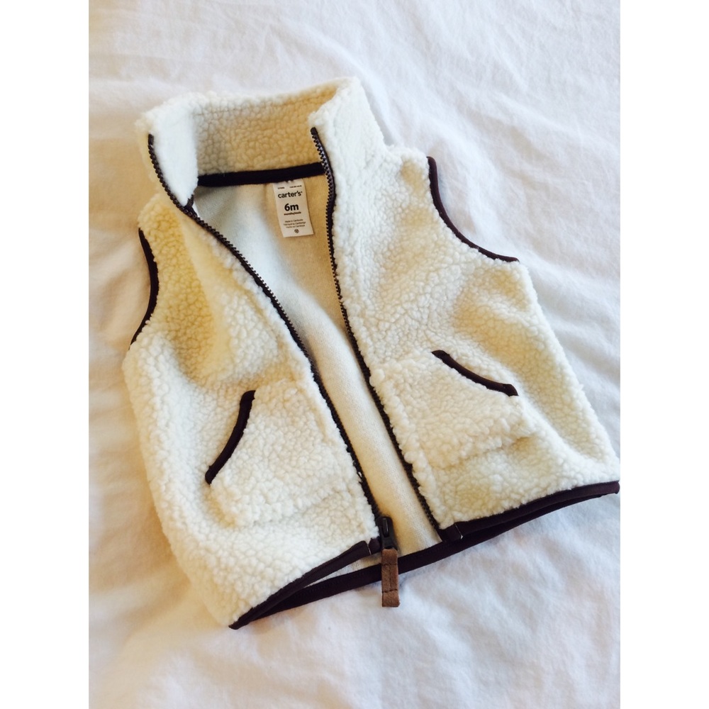 NWOT CUTE SHEERLING Vest!